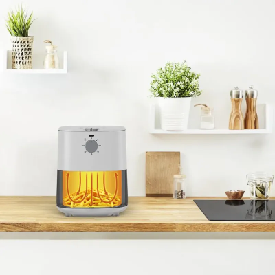 Мультипіч Tefal Easy Fry Essential, 1430Вт, чаша-3.5л, механічне керув., пластик, білий (EY130A10)