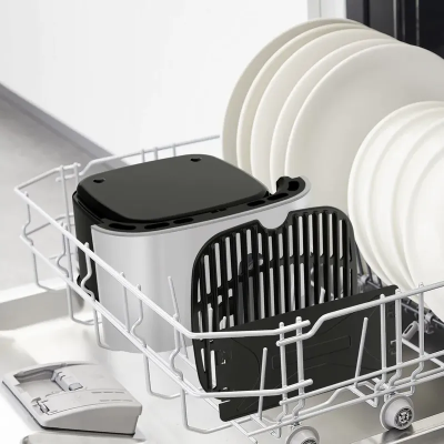 Мультипіч Tefal Easy Fry Essential, 1430Вт, чаша-3.5л, механічне керув., пластик, білий (EY130A10)