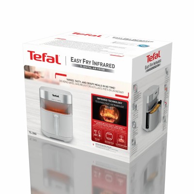Мультипіч Tefal Easy Fry Infrared, 1500Вт, чаша-7л, сенсорне керув., 8 програм, з віконцем, пластик, світло-сірий (EY831GE0) Мультипіч Tefal Easy Fry Infrared, 1500Вт, чаша-7л, сенсорне керув., 8 програм, з віконцем, пластик, світло-сірий (EY831GE0)