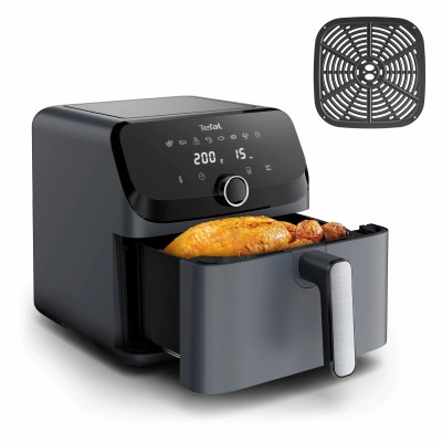 Мультипіч Tefal Easy Fry Mega, 1700Вт, чаша-7.5л, сенсорне керув., 8 програм, пластик, темно-сірий (EY855BE0) Мультипіч Tefal Easy Fry Mega, 1700Вт, чаша-7.5л, сенсорне керув., 8 програм, пластик, темно-сірий (EY855BE0)