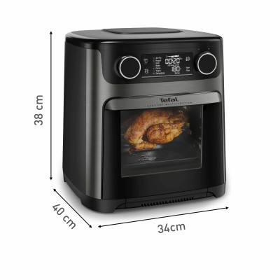 Мультипіч Tefal Easy Fry Multifunctional, 1800Вт, механічне керув., 9 програм, пластик, чорний (FW5558E0)