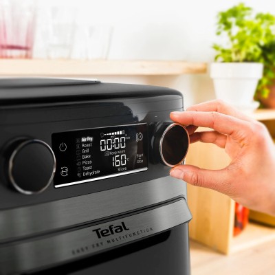 Мультипіч Tefal Easy Fry Multifunctional, 1800Вт, механічне керув., 9 програм, пластик, чорний (FW5558E0)