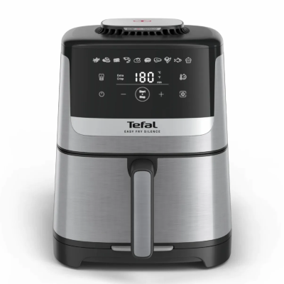 Мультипіч Tefal Easy Fry Silence, 1670Вт, чаша-5л, сенсорне керув., 10 програм, пластик, нерж. сталь-чорний (EY552DE0) Мультипіч Tefal Easy Fry Silence, 1670Вт, чаша-5л, сенсорне керув., 10 програм, пластик, нерж. сталь-чорний (EY552DE0)