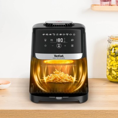 Мультипіч Tefal Easy Fry Silence, 1670Вт, чаша-5л, сенсорне керув., 10 програм, пластик, чорний (EY5528E0) Мультипіч Tefal Easy Fry Silence, 1670Вт, чаша-5л, сенсорне керув., 10 програм, пластик, чорний (EY5528E0)
