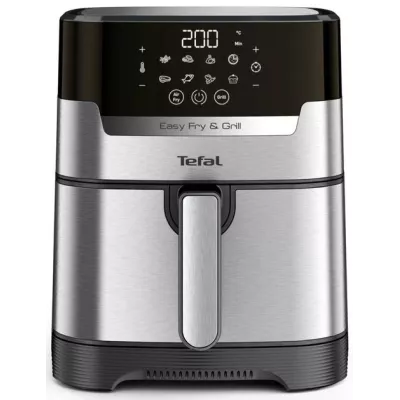 Мультипіч Tefal EasyFry&Grill Precision, 1550Вт, чаша-4.2л, сенсорне керув., пластик, сірий (EY505D15)