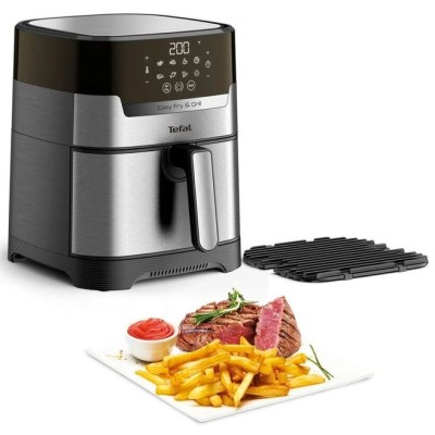 Мультипіч Tefal EasyFry&Grill Precision, 1550Вт, чаша-4.2л, сенсорне керув., пластик, сірий (EY505D15) Мультипіч Tefal EasyFry&Grill Precision, 1550Вт, чаша-4.2л, сенсорне керув., пластик, сірий (EY505D15)