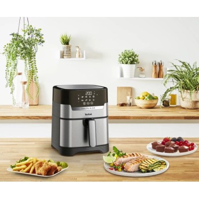 Мультипіч Tefal EasyFry&Grill Precision, 1550Вт, чаша-4.2л, сенсорне керув., пластик, сірий (EY505D15) Мультипіч Tefal EasyFry&Grill Precision, 1550Вт, чаша-4.2л, сенсорне керув., пластик, сірий (EY505D15)