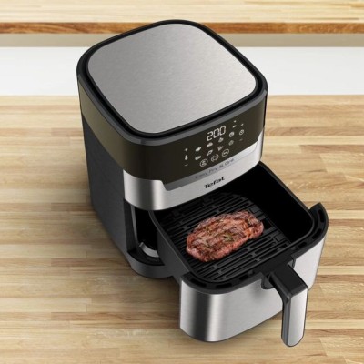 Мультипіч Tefal EasyFry&Grill Precision, 1550Вт, чаша-4.2л, сенсорне керув., пластик, сірий (EY505D15) Мультипіч Tefal EasyFry&Grill Precision, 1550Вт, чаша-4.2л, сенсорне керув., пластик, сірий (EY505D15)