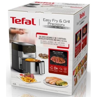 Мультипіч Tefal EasyFry&Grill Precision, 1550Вт, чаша-4.2л, сенсорне керув., пластик, сірий (EY505D15) Мультипіч Tefal EasyFry&Grill Precision, 1550Вт, чаша-4.2л, сенсорне керув., пластик, сірий (EY505D15)