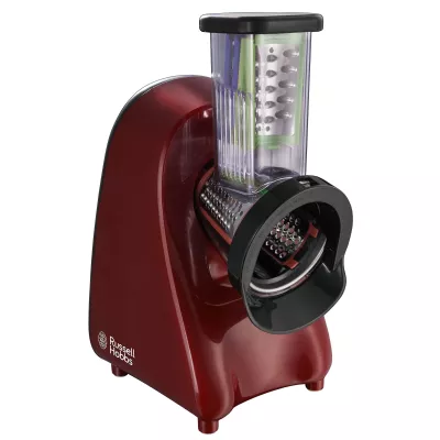 Мультирізка Russell Hobbs Desire Slice&Go, 200Вт, 3 насадки, корпус-пластик, червоний (22280-56)