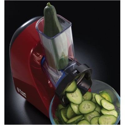 Мультирізка Russell Hobbs Desire Slice&Go, 200Вт, 3 насадки, корпус-пластик, червоний (22280-56) Мультирізка Russell Hobbs Desire Slice&Go, 200Вт, 3 насадки, корпус-пластик, червоний (22280-56)