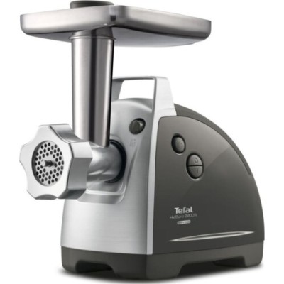 М'ясорубка Tefal HV8 Successor, 2200Вт, 4.5кг/хв, 3 решітки, насадка для ковбас, кеббе, 4 терки, пластик/метал, чорний (NE688837