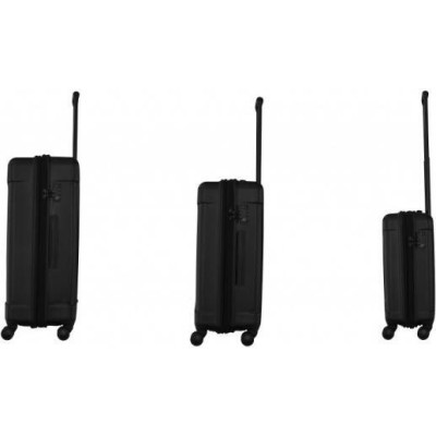 Набір валіз Wenger, Legacy 3 в 1, (S,M,L), пластик, 4 колеса, чорний (612530)