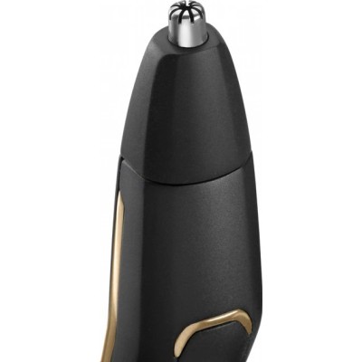 Набір для стрижки Babyliss, для бороди, вусів, голови, носа і тіла, акум., вібраційний мотор, насадок-10, сталь, чорний (MT860E)