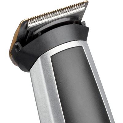 Набір для стрижки Babyliss, для бороди, вусів, голови, носа і тіла, акум., вібраційний мотор, насадок-8, чохол, сталь, сірий (MT Набір для стрижки Babyliss, для бороди, вусів, голови, носа і тіла, акум., вібраційний мотор, насадок-8, чохол, сталь, сірий (MT
