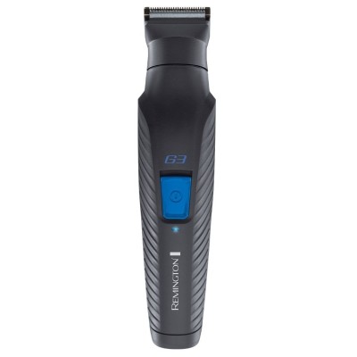 Набір для стрижки Remington G3 Graphite series, для бороди, вусів, голови і носа, акум., роторний мотор, насадок-6, сталь, чорни