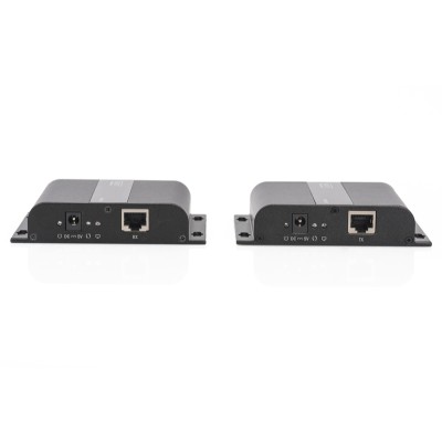 Набір подовжувачів DIGITUS HDMI через IP, 4K*2K@30Гц, (CAT 5/5e/6/7), 120м (DS-55122) Набір подовжувачів DIGITUS HDMI через IP, 4K*2K@30Гц, (CAT 5/5e/6/7), 120м (DS-55122)