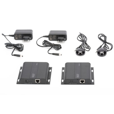 Набір подовжувачів DIGITUS HDMI через IP, 4K*2K@30Гц, (CAT 5/5e/6/7), 120м (DS-55122) Набір подовжувачів DIGITUS HDMI через IP, 4K*2K@30Гц, (CAT 5/5e/6/7), 120м (DS-55122)