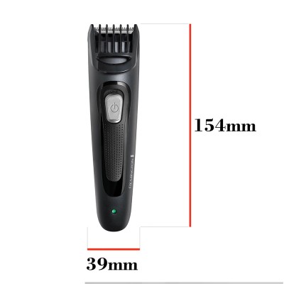 Набір тримерів Remington WORKS, для бороди, вусів, носа та вух, чохол, гребінець, сталь, чорний (MB_905)