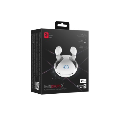 Навушники 2E RainDrops Х True Wireless Waterproof Mic White (2E-EBTWRDXWH) Навушники 2E RainDrops Х True Wireless Waterproof Mic White (2E-EBTWRDXWH)
