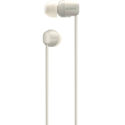 Навушники In-ear Sony WI-C100 BT 5.0, IPX4, SBC, AAC, Wireless, Mic, Бежевий (WIC100C.CE7)