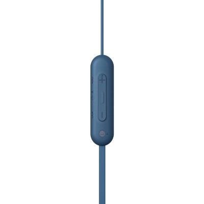 Навушники In-ear Sony WI-C100 BT 5.0, IPX4, SBC, AAC, Wireless, Mic, Синій (WIC100L.CE7)