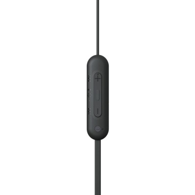 Навушники In-ear Sony WI-C100 BT 5.0, IPX4, SBC, AAC, Wireless, Mic, Чорний (WIC100B.CE7)