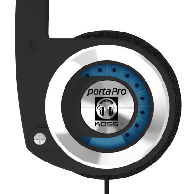 Навушники On-Ear Koss Porta Pro Classic, 3.5 mini-jack, 1.2м, Чорний (192485.101)