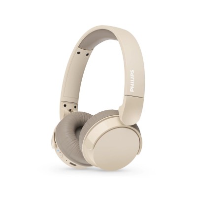 Навушники On-ear Philips TAH3209 BT 5.3, Wireless, Mic, Бежевий