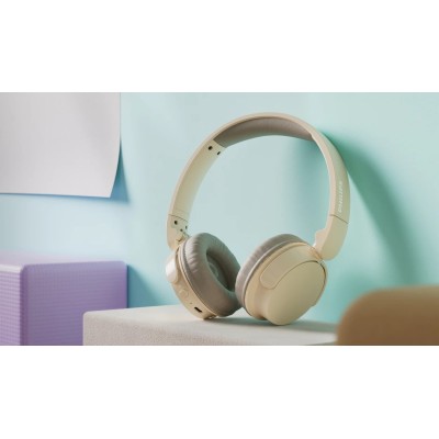 Навушники On-ear Philips TAH3209 BT 5.3, Wireless, Mic, Бежевий