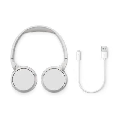 Навушники On-ear Philips TAH3209 BT 5.3, Wireless, Mic, Білий