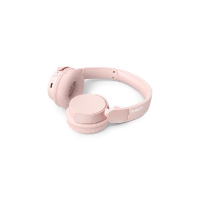 Навушники On-ear Philips TAH4209 BT 5.3, Wireless, Mic, Рожевий