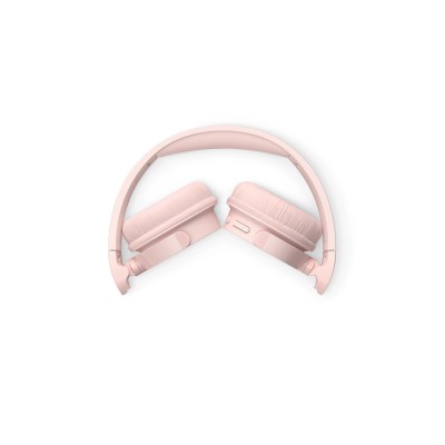 Навушники On-ear Philips TAH4209 BT 5.3, Wireless, Mic, Рожевий