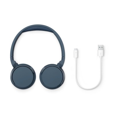 Навушники On-ear Philips TAH4209 BT 5.3, Wireless, Mic, Синій