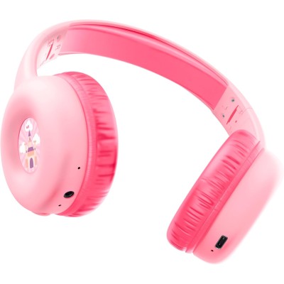 Навушники On-ear Trust Nouna Kids, Wireless, Mic, Рожевий Навушники On-ear Trust Nouna Kids, Wireless, Mic, Рожевий