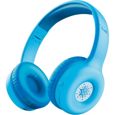 Навушники On-ear Trust Nouna Kids, Wireless, Mic, Синій Навушники On-ear Trust Nouna Kids, Wireless, Mic, Синій