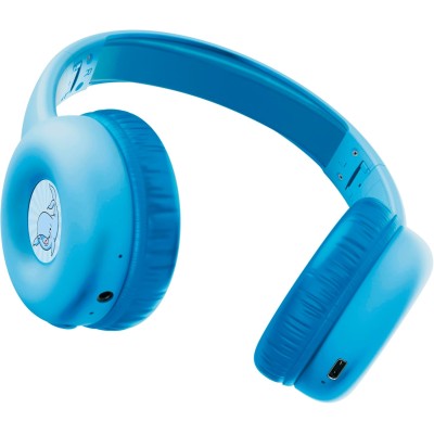 Навушники On-ear Trust Nouna Kids, Wireless, Mic, Синій Навушники On-ear Trust Nouna Kids, Wireless, Mic, Синій