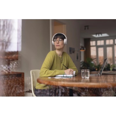 Навушники Over-ear Philips TAH5209 BT 5.3, SBC, Wireless, Mic, Білий