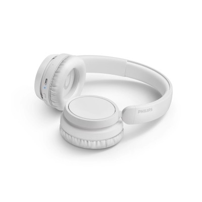 Навушники Over-ear Philips TAH5209 BT 5.3, SBC, Wireless, Mic, Білий