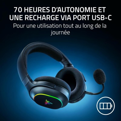 Навушники Razer Barracuda X Chroma, BT/WL, RGB, (RZ04-05220100-R3M1) чорний