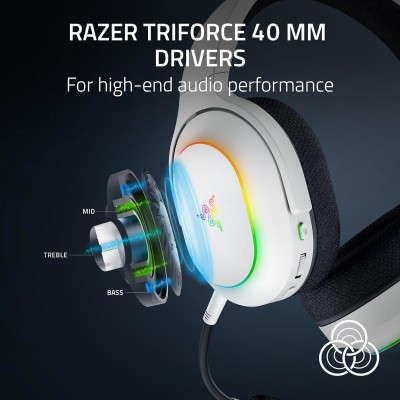 Навушники Razer Barracuda X Chroma, BT/WL, RGB, (RZ04-05220200-R3M1) білий