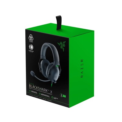 Навушники Razer BlackShark V2 X, 7.1, mini-jack, 1.3м (RZ04-03240100-R3M1) чорний