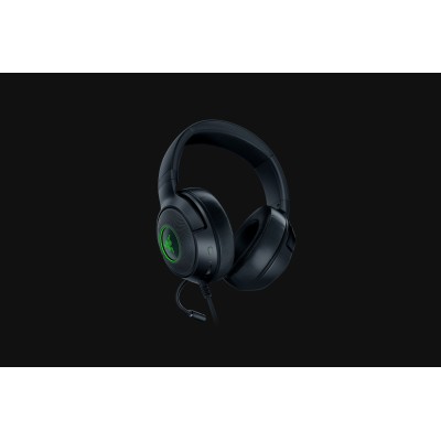 Навушники Razer Kraken V3 X, 7.1, USB-A, RGB, 1.8м (RZ04-03750300-R3M1) чорний