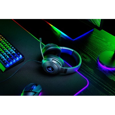 Навушники Razer Kraken V3 X, 7.1, USB-A, RGB, 1.8м (RZ04-03750300-R3M1) чорний