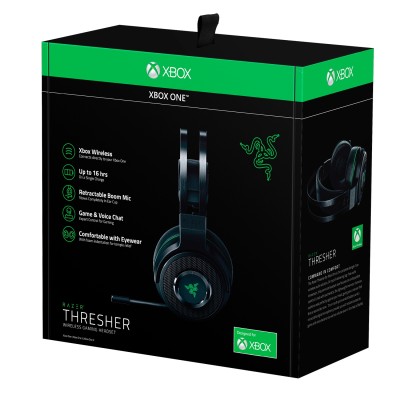 Навушники Razer Thresher Xbox One, USB-A/WL (RZ04-02240100-R3M1) чорно-зелений