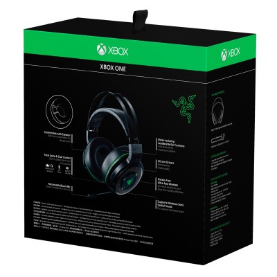 Навушники Razer Thresher Xbox One, USB-A/WL (RZ04-02240100-R3M1) чорно-зелений