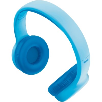 Навушники Trust Nouna Headphones mini-jack, Mic, Синій