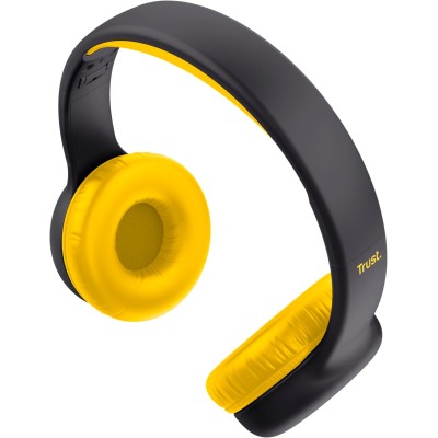 Навушники Trust Nouna Headphones mini-jack, Mic, Чорний
