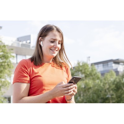 Навушники Trust Primo Touch True Wireless Mic White