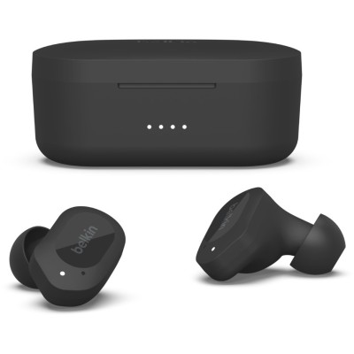 Навушники TWS Belkin Soundform Play True Wireless, чорний (AUC005BTBK)